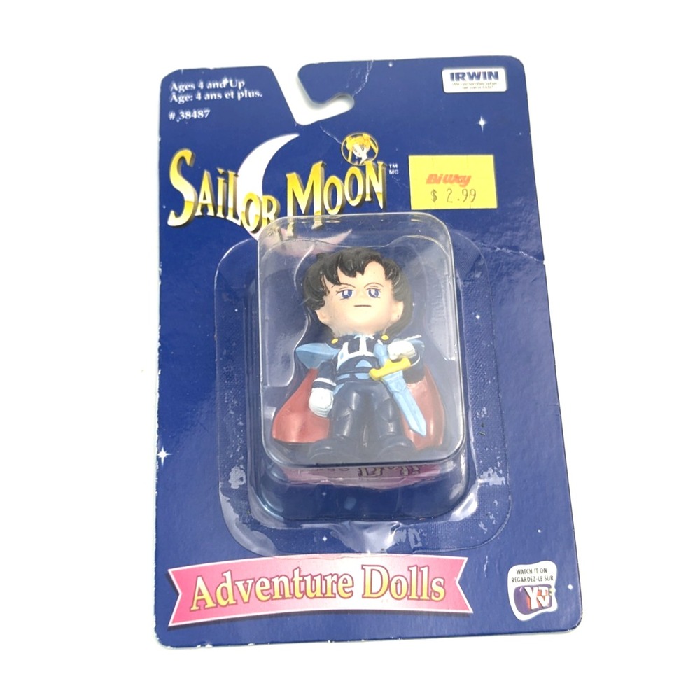 1996 Sailor Moon Adventure Dolls  2" Prince Endymion Tomoe Figurine